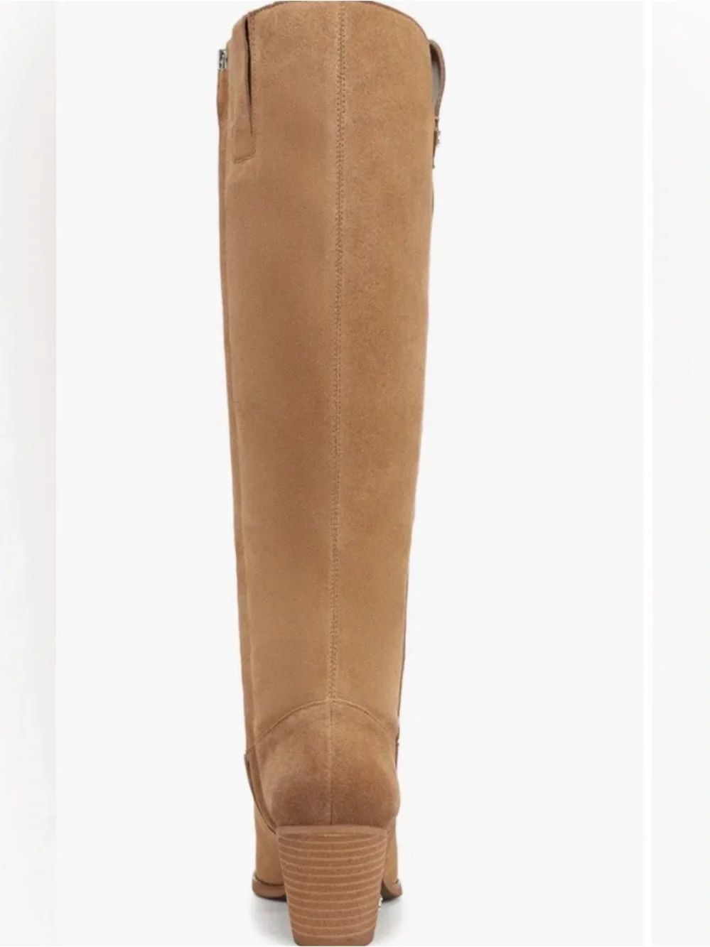 NWOB Sam Edelman Tall Suede Over-the-Knee Boot in Tan, Size 8